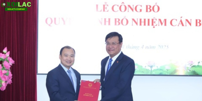 Nhân sự mới tại Cục Thể dục Thể thao Việt Nam